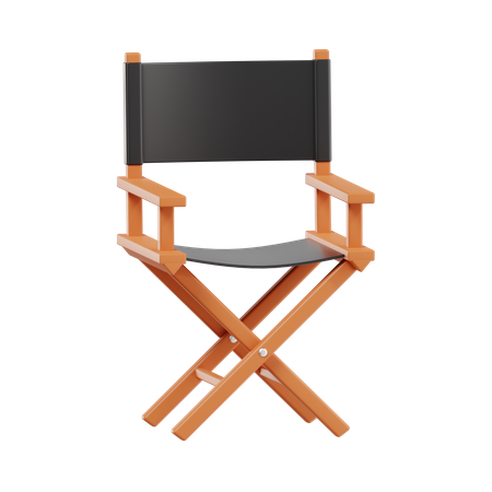 Director Chair  3D Icon