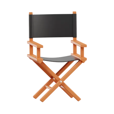 Director Chair  3D Icon