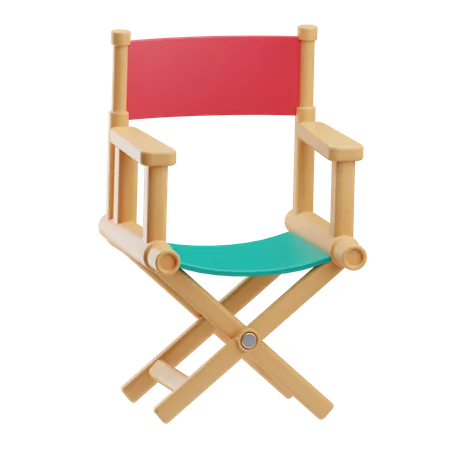 Director Chair  3D Icon