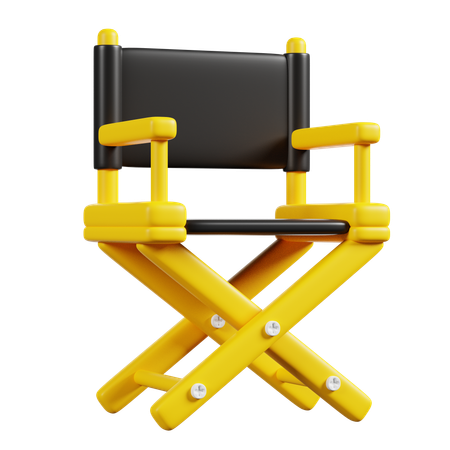 Director chair  3D Icon