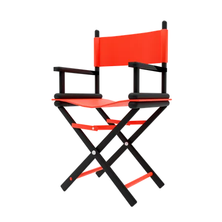 Director Chair  3D Illustration