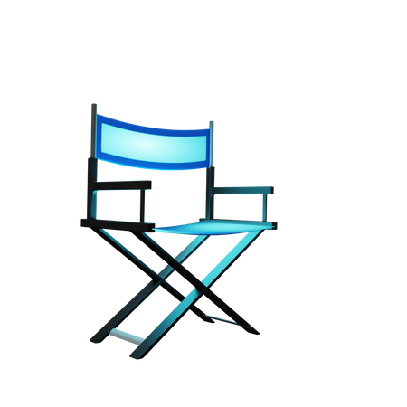 Director Chair  3D Illustration