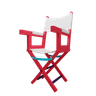 direction chair 3d logo