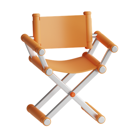 Director Chair  3D Icon