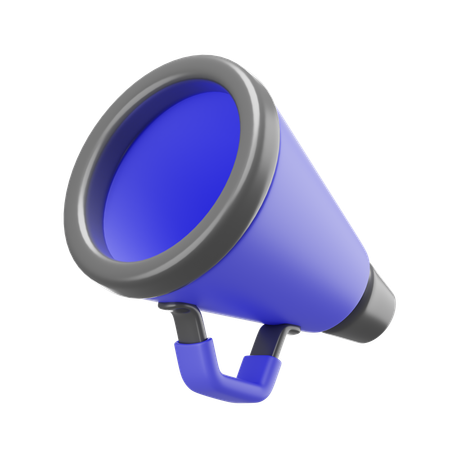 Director Megaphone  3D Icon