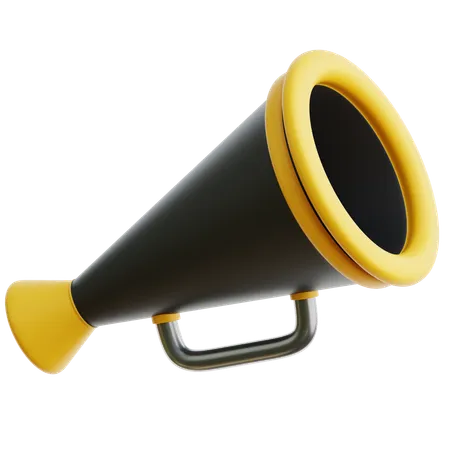 Director Megaphone  3D Icon