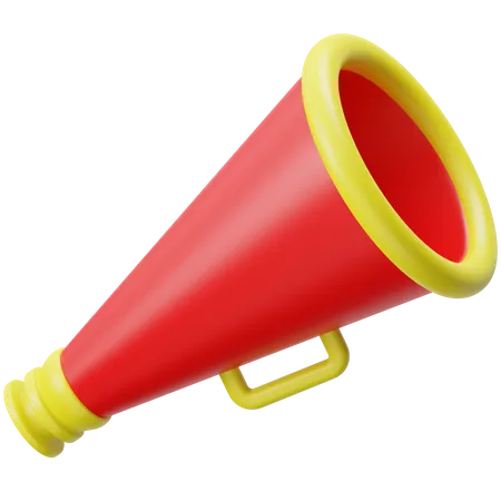 Director Megaphone  3D Icon