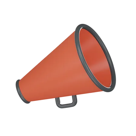 Director Megaphone  3D Icon