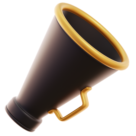 Director Megaphone  3D Icon