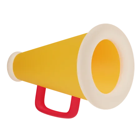 Director Megaphone  3D Icon