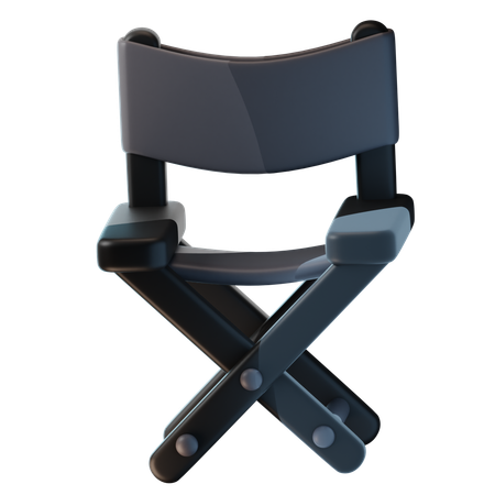 Silla de director  3D Icon