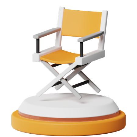 Director Seat  3D Icon