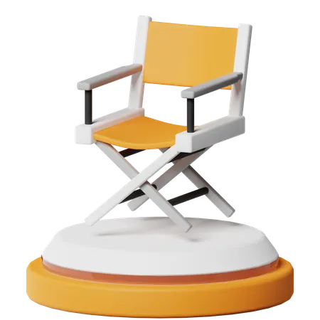 Director Seat  3D Icon