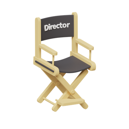 Director Seat  3D Icon