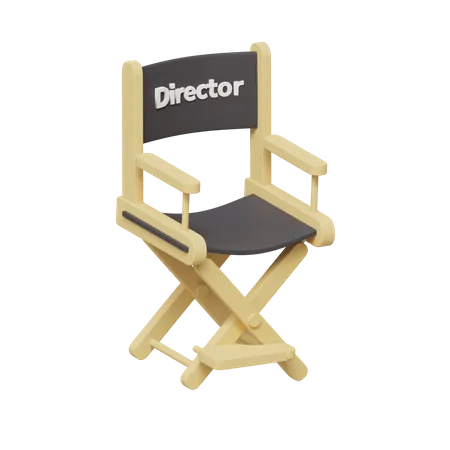 Director Seat  3D Icon