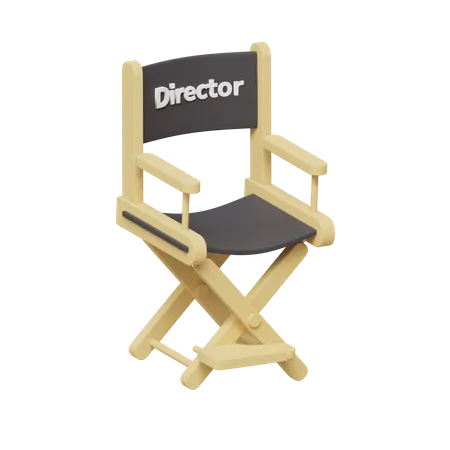 Director Seat 3D Icon
