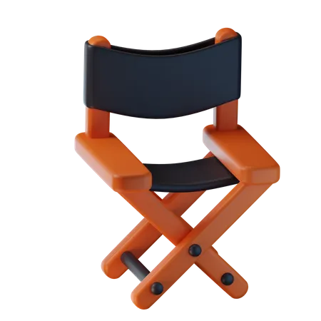 Silla directora  3D Icon