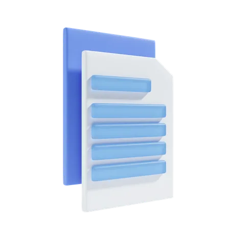 Directorio de archivos  3D Icon