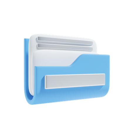 Directorio de archivos  3D Icon