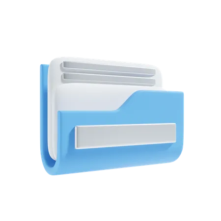 Directorio de archivos  3D Icon