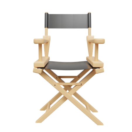 Director's Chair  3D Icon