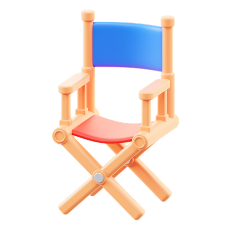 Directors Chair  3D Icon