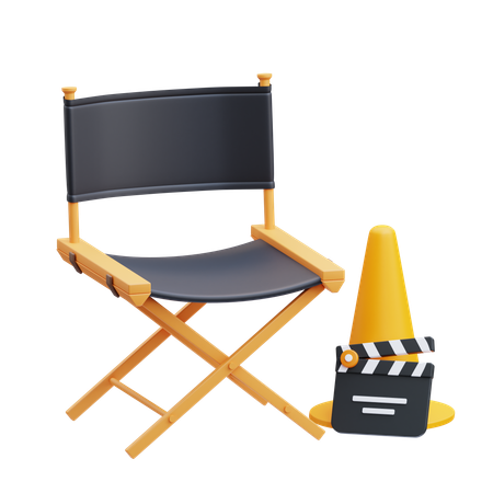 Director's Chair  3D Icon