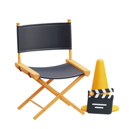 Director's Chair  3D Icon