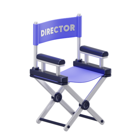 Directors Chair  3D Icon