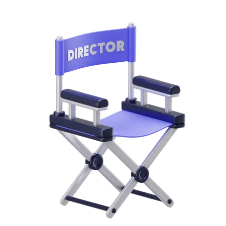 Directors Chair  3D Icon