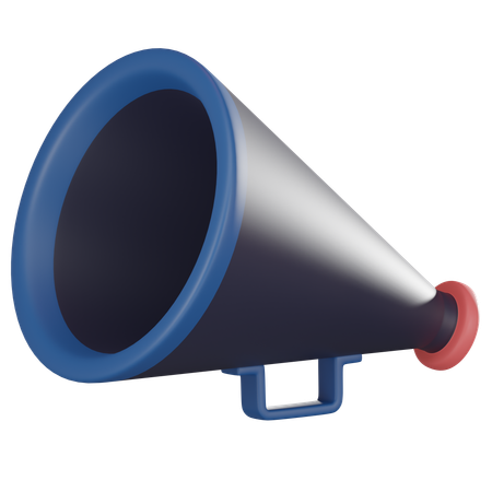 Directors Megaphone  3D Icon