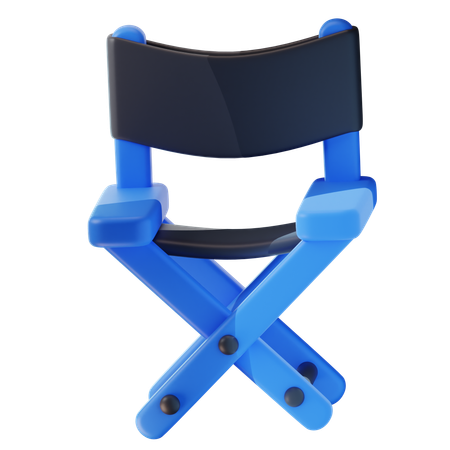 Directur Chair  3D Icon