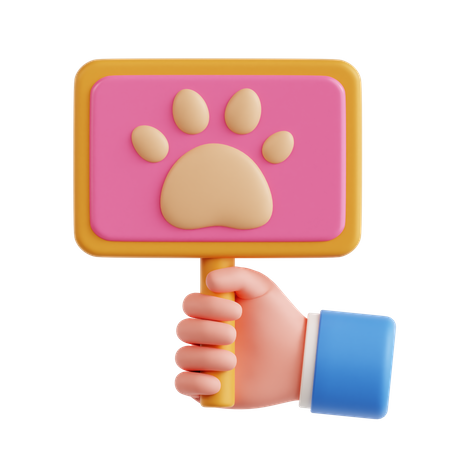 Direito animal  3D Icon