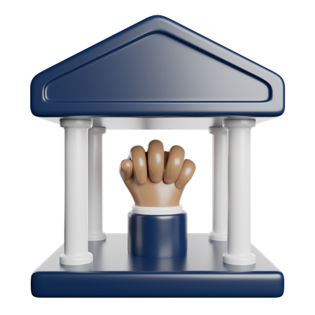 Direitos humanos  3D Icon