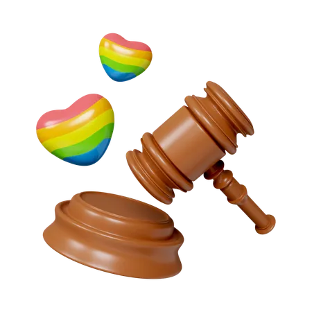 Direitos LGBTQ  3D Icon