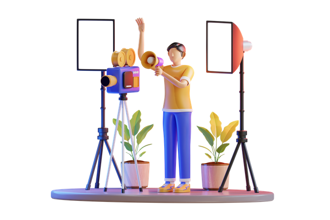 Diretor do filme  3D Icon