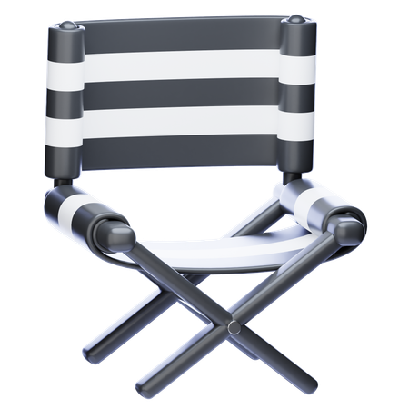Cadeira de diretor  3D Icon