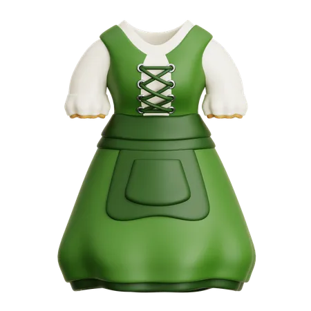 Dirndl  3D Icon