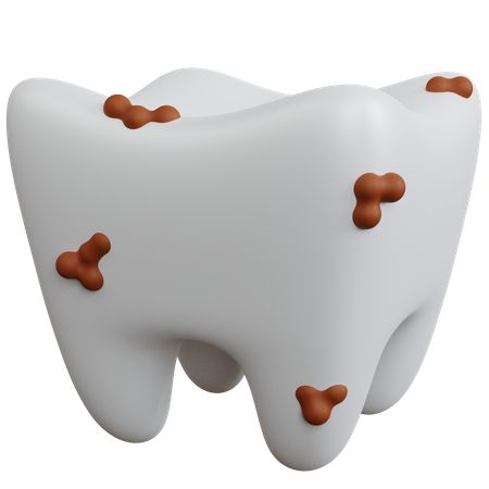 Dirty Tooth  3D Icon