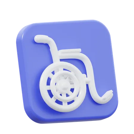 Disability  3D Icon