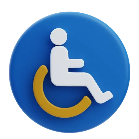 Disable Sign  3D Icon