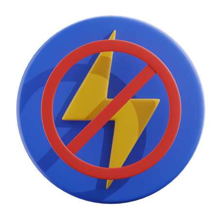 Disabled Flash  3D Icon