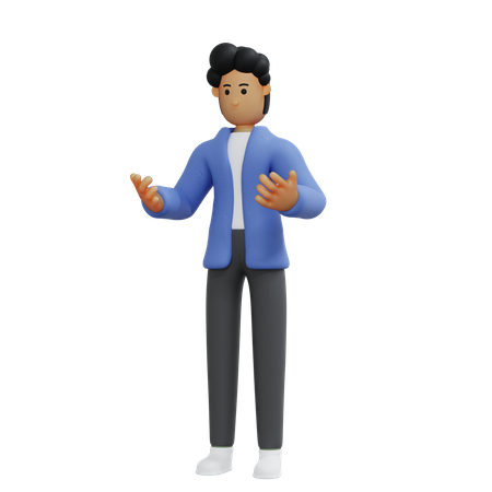 Disappointed businessman  3D Icon