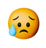 Disappointed but Revlieved Face Emoji