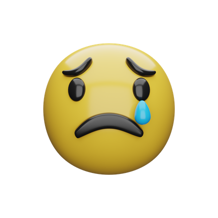 Disappointed Emoji  3D Emoji