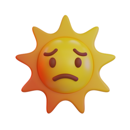 Disappointed Emoji  3D Icon