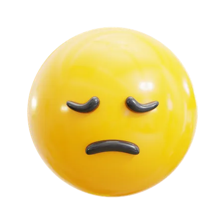 Disappointed Face  3D Icon
