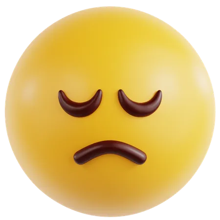 Disappointed Face  3D Icon