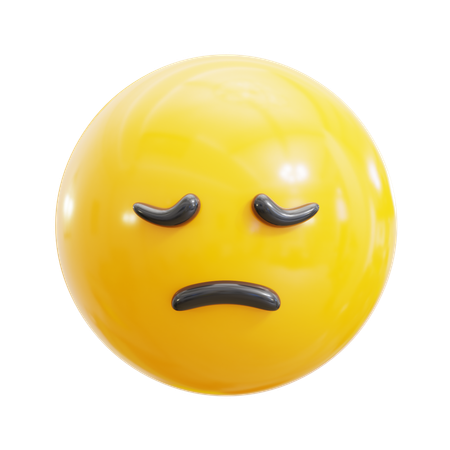 Disappointed Face  3D Icon