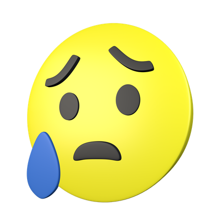 Disappointed Face  3D Icon